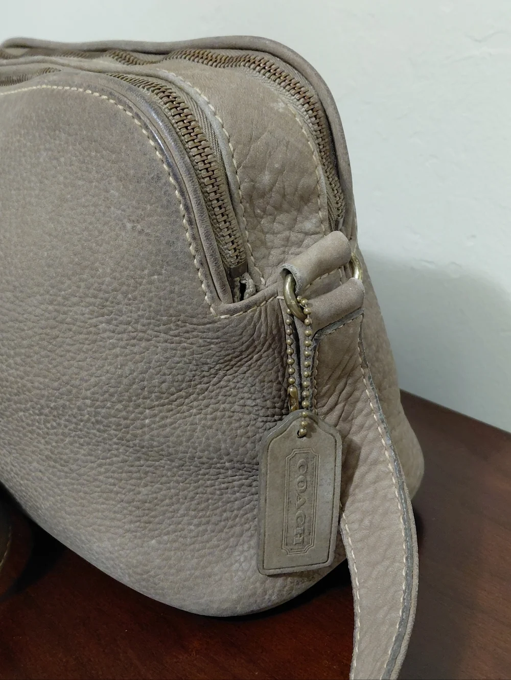 Coach Vintage Sonoma Double Zip Shoulder Bag, Style number 4941. - Picture 3 of 11